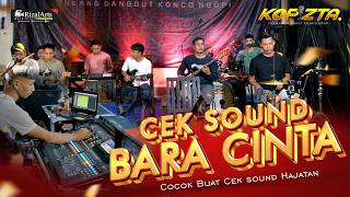 CEK SOUND NDUNG TUK BARA CINTA - KOPIZTA TUKANG DANGDUT KONCO NGOPI