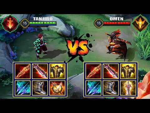 Video YAN (TANJIRO) vs OMEN | FULL BUILD FIGHT | Liên Quân... - youtube