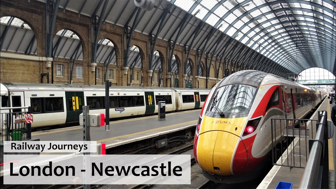 train journey london to newcastle upon tyne