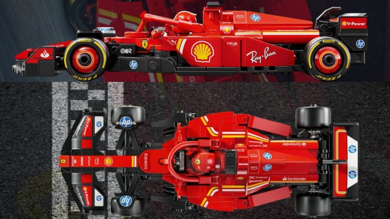 Speed Champions Ferrari SF-24 F1 Race Car | 