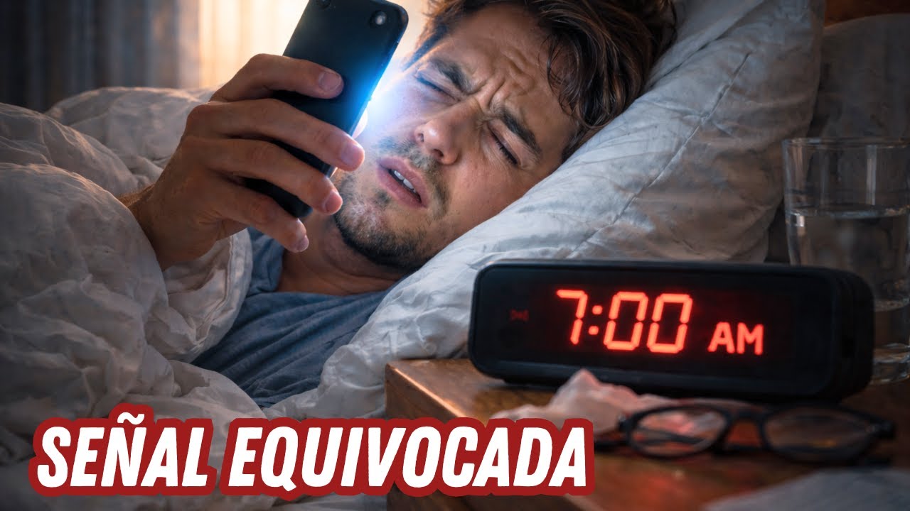 ¿Qué pasa si miras el celular al despertar?