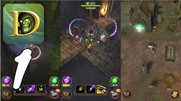 Dungeon Valley Gameplay Walkthrough #1 (Android, IOS)