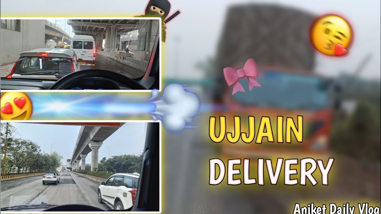 Ujjain Delivery 🚛 | Traffic Me Fas Gaya 😱 | Company Ki Gadi Se Real Truck Life