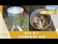 Easy $25 DIY Compost Bin