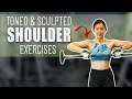 Toned & Sculpted Shoulder Exercises for Women | Joanna Soh