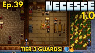 💪 Elite Guard Squad! Farming Incursions & Upgrading 3 More Guards 🔥 | Necesse 1.0 Ep 39