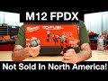 Milwaukee FPDX,  Best Installation Drill/Driver 12V Part 2