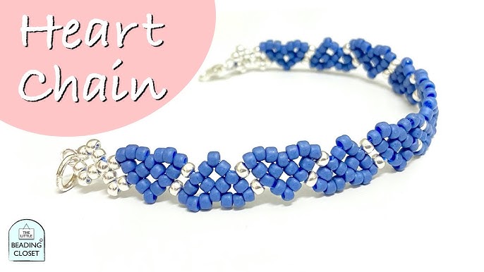 💖Heart bracelet/Lovely hearts bracelet/How to make beaded bracelet/Handmade  jewelry/Diy Beading 