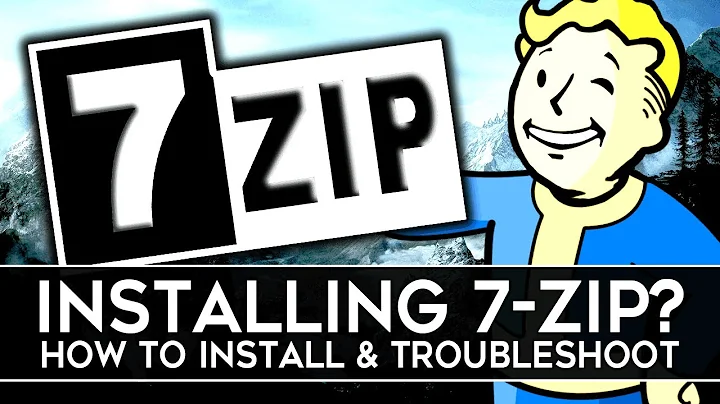 How to Install 7-ZIP for Extracting Archived Files! (2020)