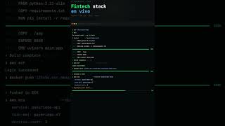 Así se ve un deploy de fintech en producción 🚀 #dev #aws #fastapi