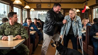 A Navy SEAL Sits Observing a Disabled Woman Being Mocked — What He Does Next Changes Everything.