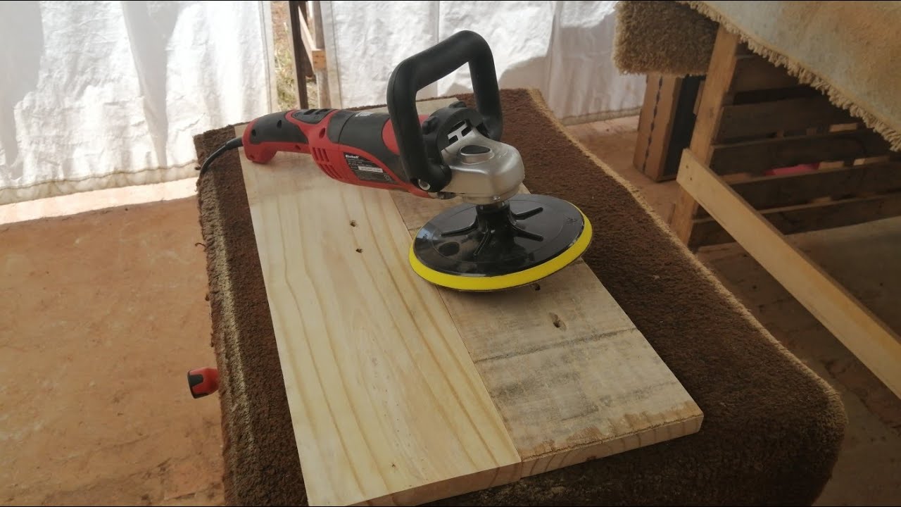 COMO LIXAR MADEIRA COM UMA POLITRIZ YouTube