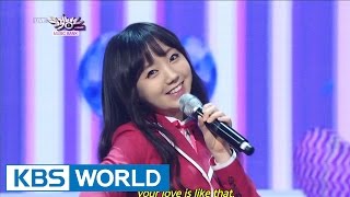 Lovelyz 러블리즈 - Candy Jelly Love Music Bank Hot Stage 20141205