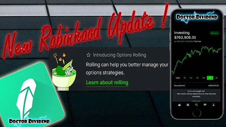 NEW Robinhood Options Features! | Options Rolling and Watchlist Features!