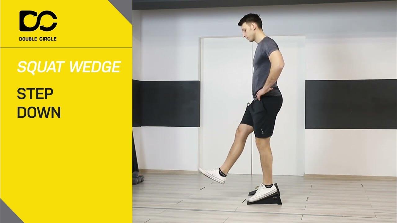 How to Do Step Down Using Squat Wedges YouTube