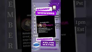 Comedian Kelvin Wayne