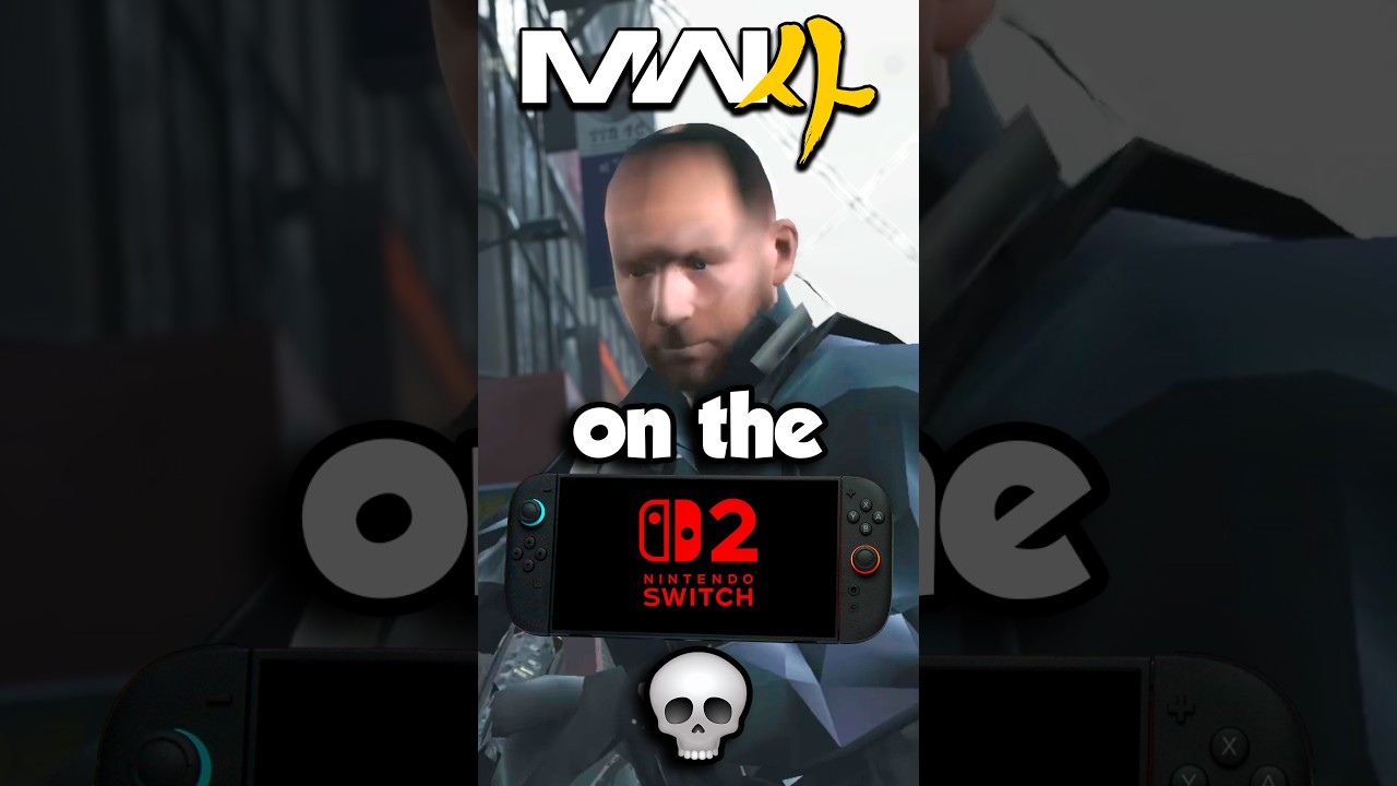 MW4 on the Switch 2 is... 💀