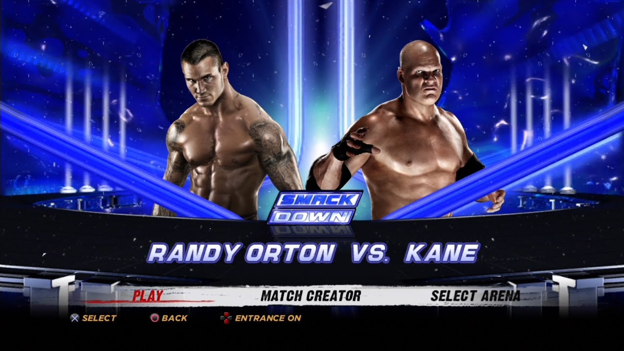 WWE '12 PS3 - Randy Orton VS Kane