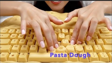 Satisfying ASMR Typing on different Keyboards #asmr #ai