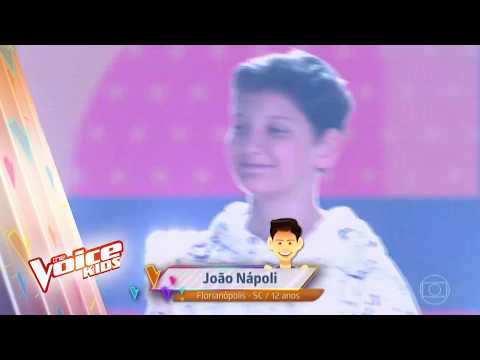 João Nápoli canta 'Saideira' na Audição – The Voice Kids Brasil | 4ª Temporada