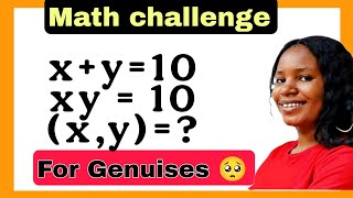 A Nice algebra math question| can you solve for x| calculator is not allowed.