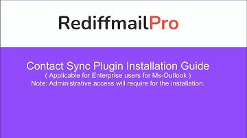 Contact Sync plugin for Outlook