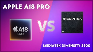 Apple A18 Pro vs MediaTek Dimensity 8300 Technical Comparison