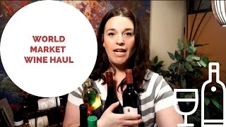 World Market Wine Haul