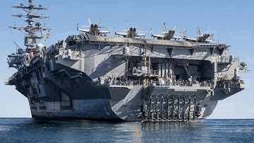 Life Inside World’s Largest 13 Billion $ Aircraft Carrier in Middle of the Ocean