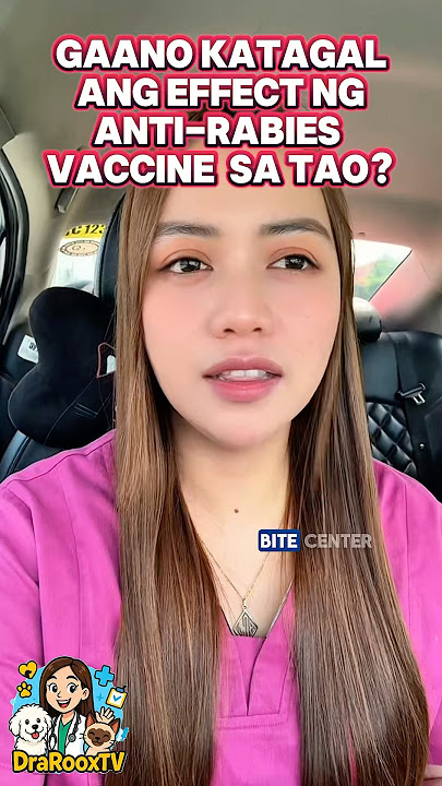 Kelan ka ba dapat magpabooster ng antirabies vaccine? #drarooxtv #draroox #antirabies #rabies