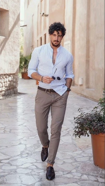 how-to-wear-linen-shirt-linen-shirts-for-men-shorts-youtubeshorts