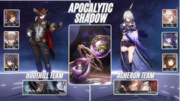 Apocalytic Shadow With Boothill E0S1 & Acheron E0S0 | Stage 4 (3 Stars) | Honkai Star Rail