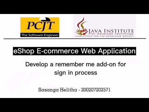 Develop a remember me add-on for sign in process