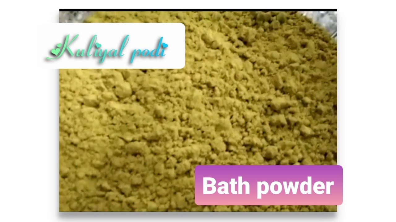 Herbal bath powder in English YouTube