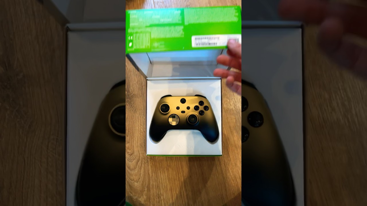 Xbox gold shadow controller 