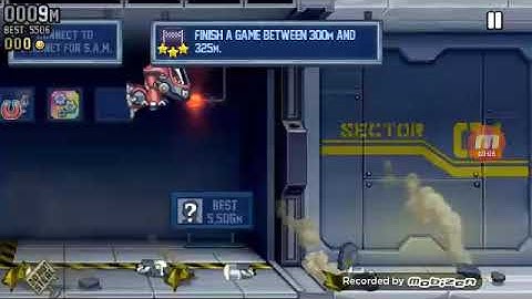 Jetpack Joyride Gameplay: BUBBLE GUN JETPACK