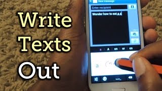 Text More Accurately by Handwriting Messages on Your Samsung Galaxy S3 [How-To] screenshot 3