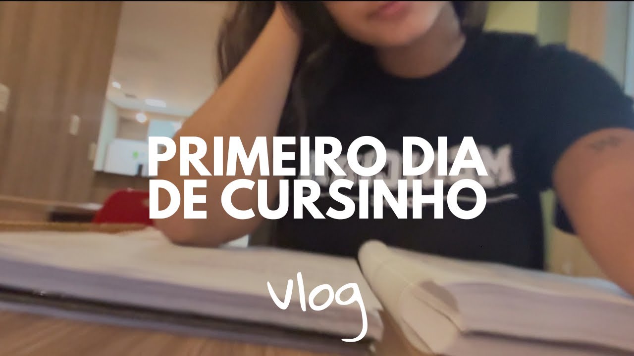 primeiro dia de cursinho + relato | vlog