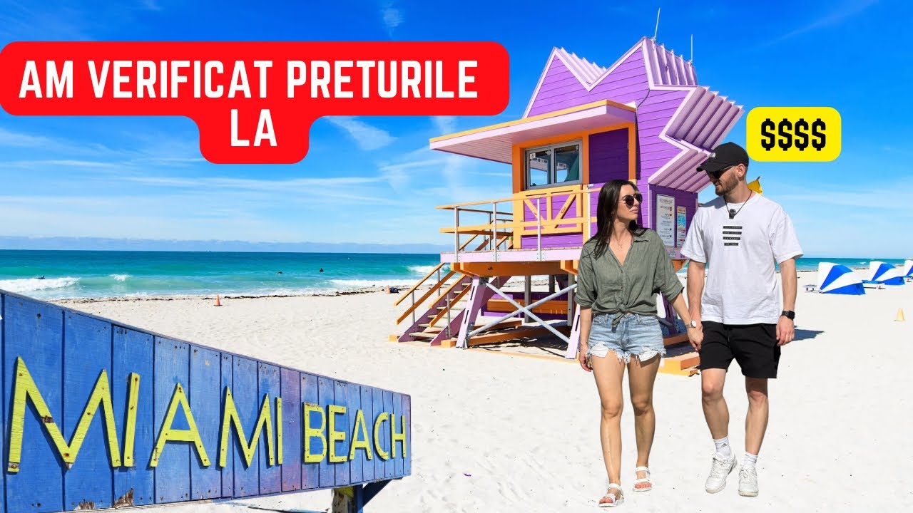 Miami Beach! Cum arată cea mai celebra plaja din America? Mâncare și prețuri!