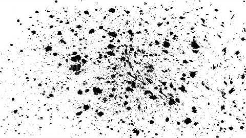 Many Ink Drops on Wet Paper 08 | Stock Footage - Envato elements