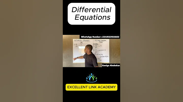 Solution of Differential Equation | Direct Integration Method Explained Step by Step