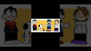 it's me and my friends in the peanuts art style! #peanuts #snoopy #speedpaint #timelapse #doodle