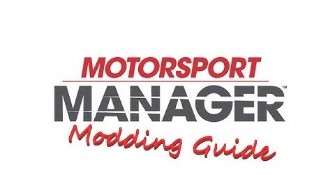 Motorsport Manager Database editor guide Remastered