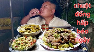 Ra Đồng Kiếm Đặc Sản Về Ăn.Chuột Đồng Hấp Béo Ngậy | Biển Nguyễn ngọc NB.