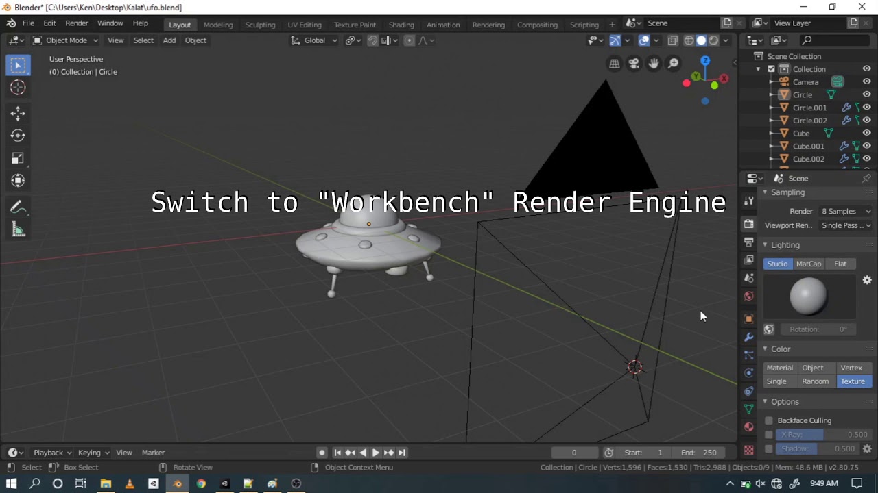 Normal Maps for 2D Sprites in Unity using Blender - YouTube