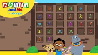 STORYTIME: Akili and the Alphabet Wall! | New Words with Akili and Me | African Educational Cartoons