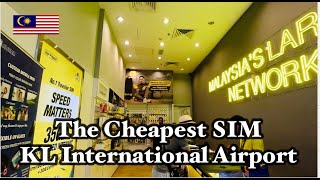 Cheapest Traveler’s prepaid SIM Cards for only $7 @KLIA2 | Kuala Lumpur Airport | Malaysia