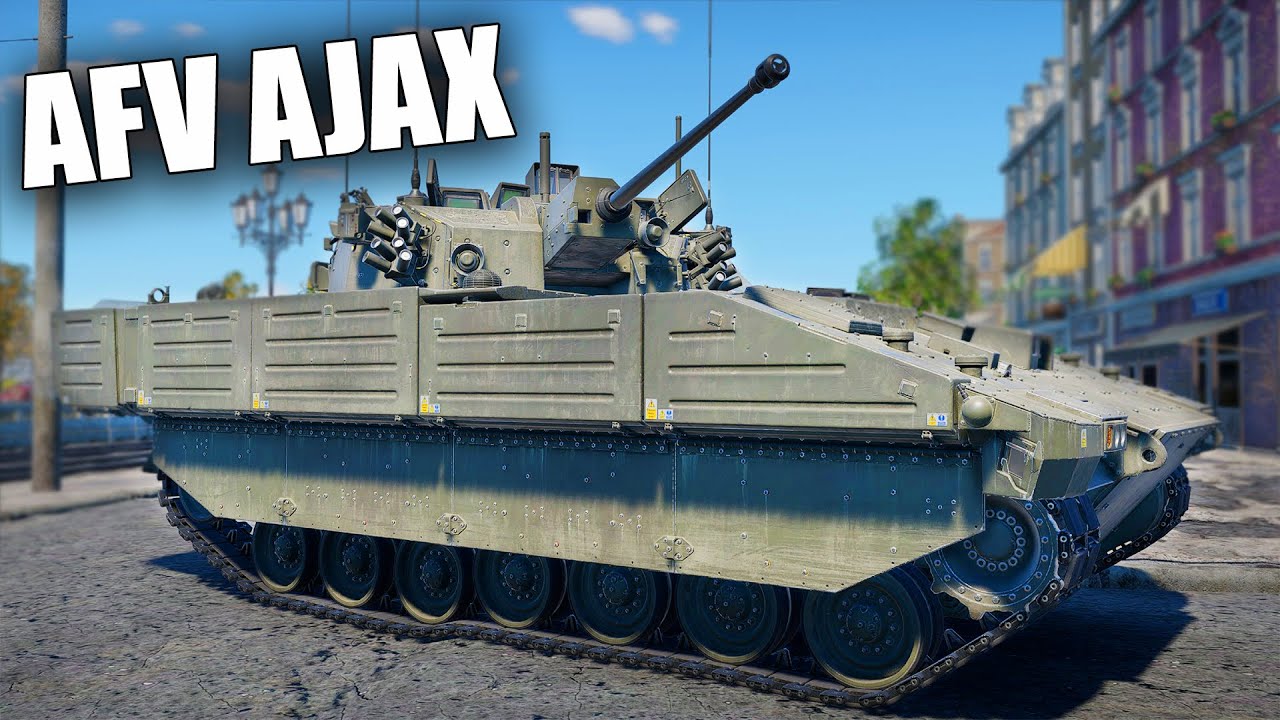 БЫСТРЫЙ ОБЗОР ХОРОШЕЙ БРИТАНСКОЙ БМП AJAX В WAR THUNDER