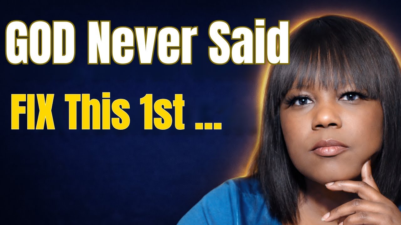 Fix Myself First Jesus Never Said “Fix Yourself First” | Hear This Message Now - YouTube