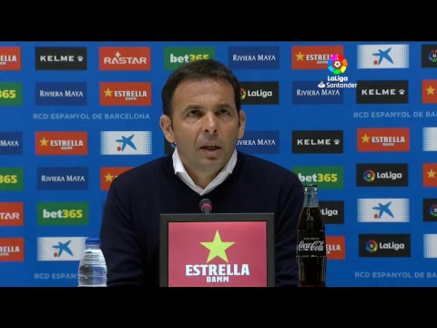 Rueda de prensa RCD Espanyol vs Villarreal CF - Rueda de prensa RCD Espanyol vs Villarreal CF